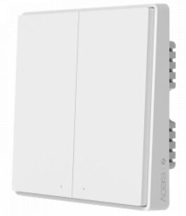 Умный выключатель Aqara Smart Wall Switch D1 Двойной с нулевой линией QBKG24LM (White) - 2