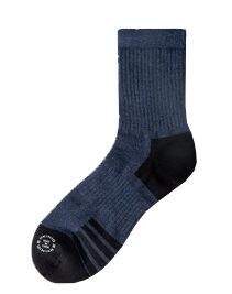 Xiaomi Qimian Seven-Sided Antibacterial Combed Cotton Tube Men's Socks (Blue) 