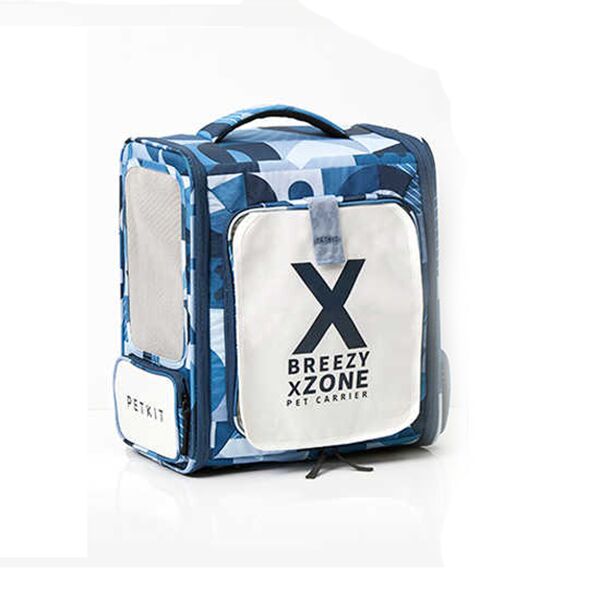 Рюкзак-переноска для кошек Petkit Outdoor X-Zone Cat Backpack (Blue) - 3