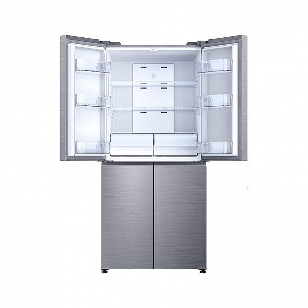 Холодильник Mijia Air-Cooled Cross Four-Door Refrigerator 486L (Grey/Серый) - 4