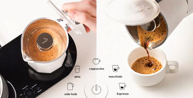Xiaomi Seventh Square Fancy Coffee Machine Pro (Black/Черный) - 5