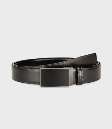 Xiaomi Qimian Italian Leather Double-sided Belt (Black) 