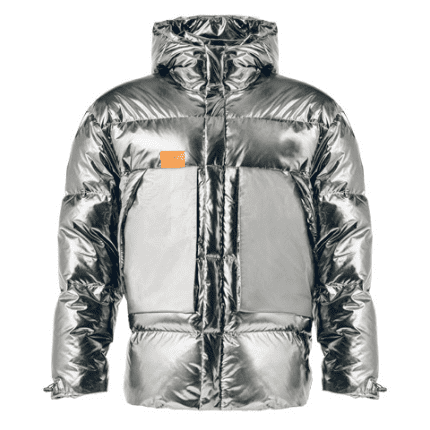 Куртка Skah Space Travel Fashion Rechargeable Down Jacket (Silver/Серебристый) 