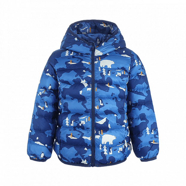 Детская куртка Gao Fan 95 Children's Printed Light Down Jacket (Blue/Голубой) 